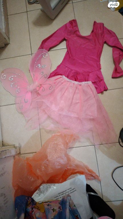 תחפושת פרפר בגד גוף+חצאית