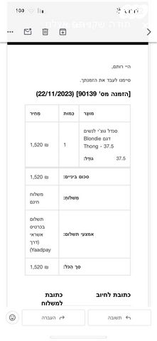 סנדלי Gucci מקוריים