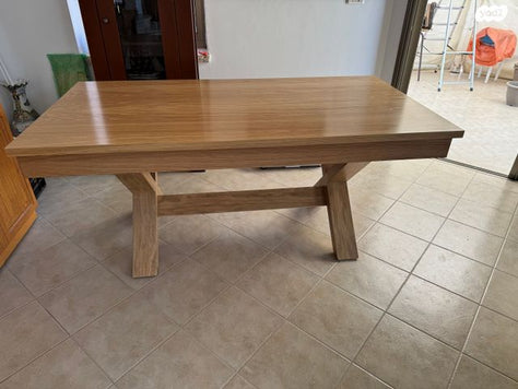 שולחן אוכל 180x100 לא נפתח