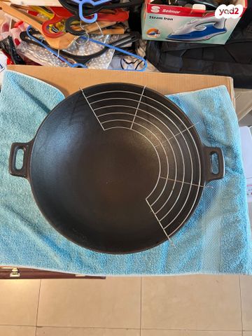 ווק wok יציקת ברזל