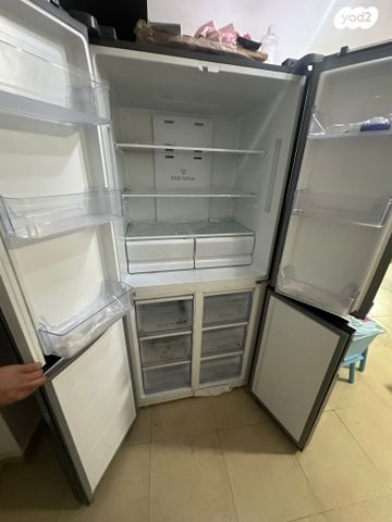 מקרר שחור 4 דלתות