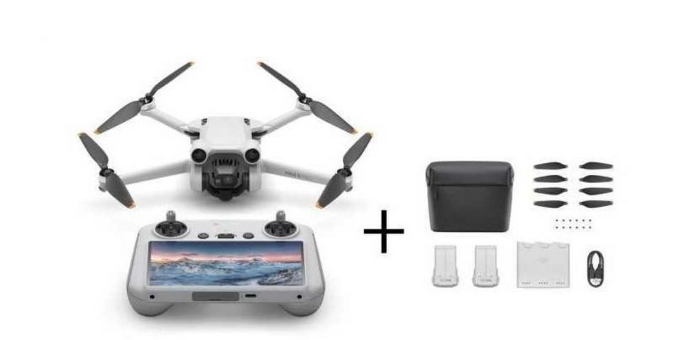 רחפן dji 3 pro combi kit