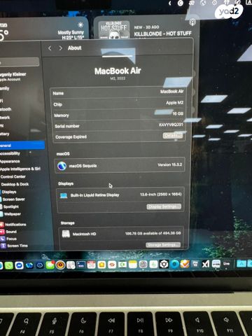 (16Gb/512 SSD) Macbook Air M2