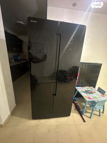 מקרר שחור 4 דלתות