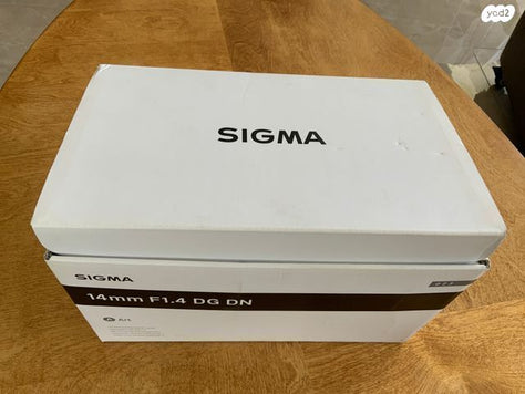 עדשה סיגמא לסוני 14mm 1.4