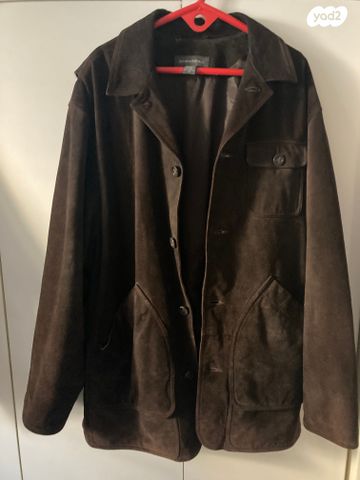 מעיל עור banana republic M