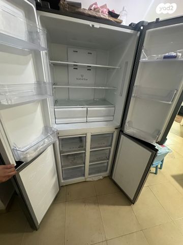 מקרר שחור 4 דלתות