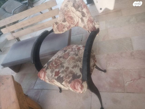 סט 4 כיסאות גינה ברזל