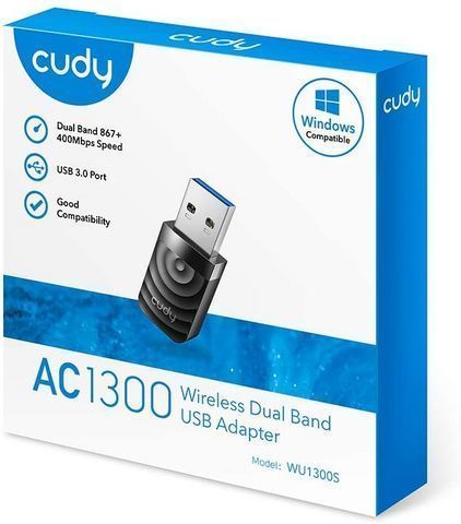 מתאם אלחוטי USB3.0 ,2.4/5GHz