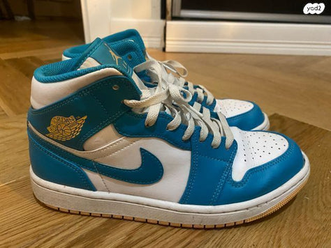 נייק אייר ג׳ורדן מיד 1 aqua