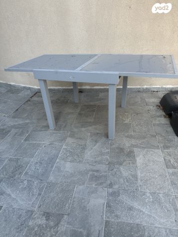 שולחן זכוכית ריבועי 90x90