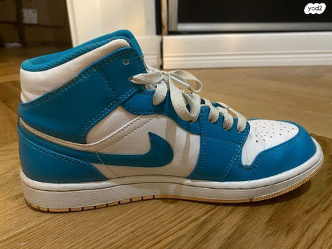 נייק אייר ג׳ורדן מיד 1 aqua