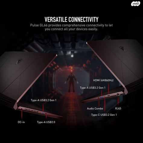 מחשב נייד גיימינג MSI Pulse GL