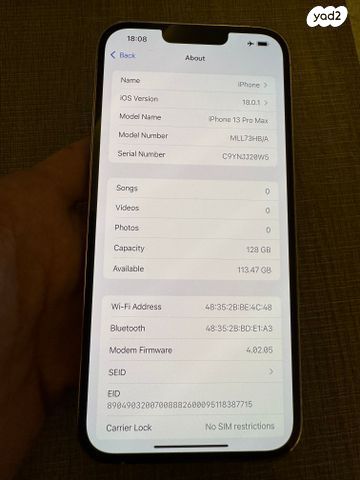 iPhone 13 Pro Max Silver