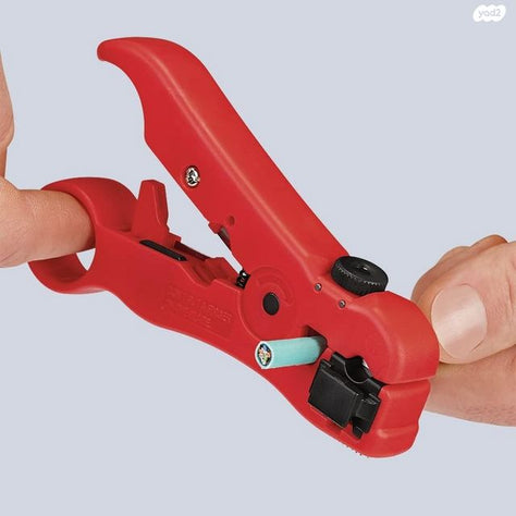 מגלף כבלי קוואקס ודאטא KNIPEX