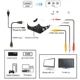 מתאם HDMI2AV HDMI2VGA
