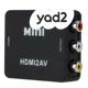 מתאם HDMI2AV HDMI2VGA
