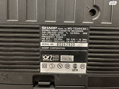Sharp WQ - T234 Twin Mechanism