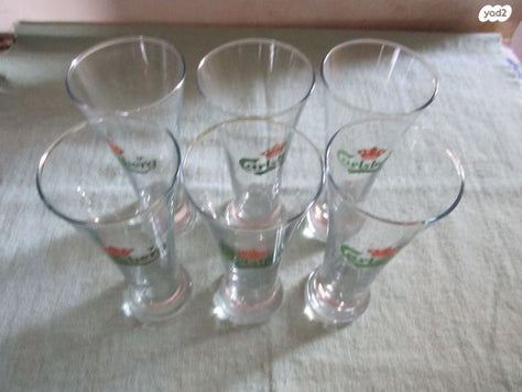 CARLSBERG כוסות בירה