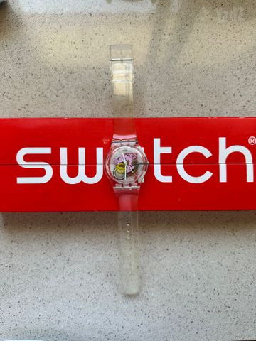 שעון swatch שקוף