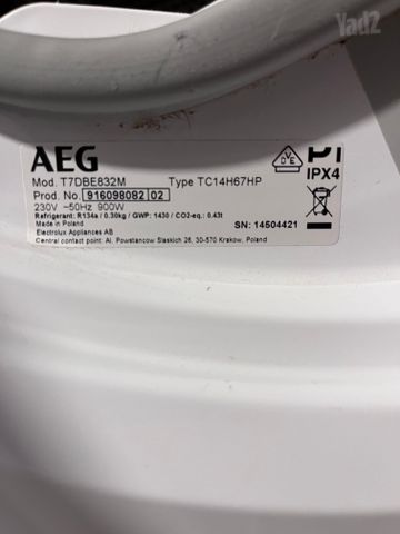 מייבש AEG 8 ק״ג