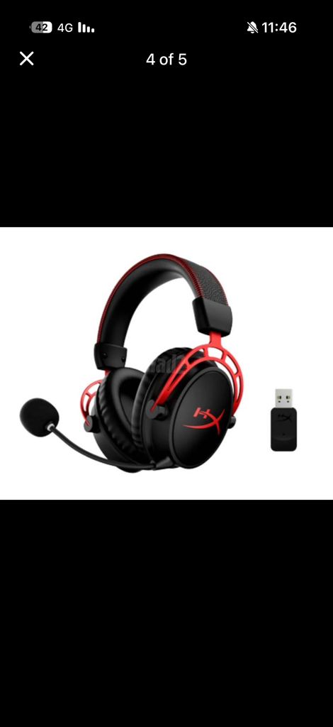 אוזניות Hyperx Cloud Alpha