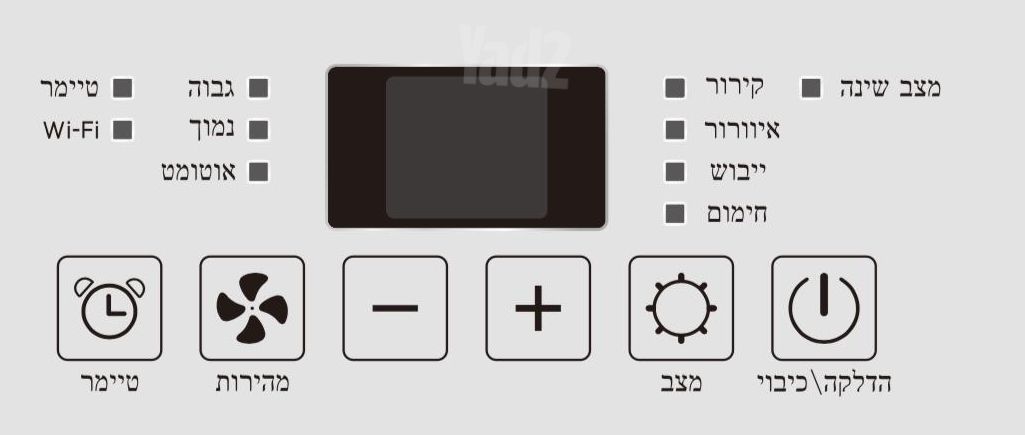 מזגן נייד  TELEFUNKEN TAC-12C