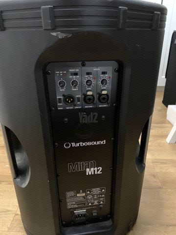 רמקול מגבר Milan M12