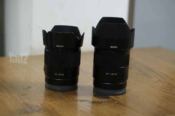 sony35mm f1.8 - sony55mm f1.8