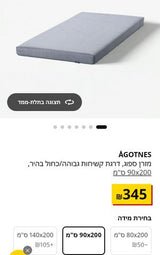 מזרון ספוג