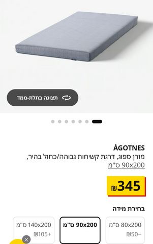 מזרון ספוג