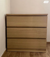 IKEA MALM שידת 3 מגירות