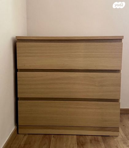 IKEA MALM שידת 3 מגירות