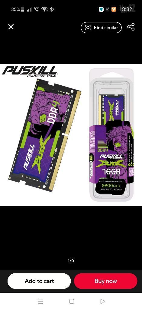 Ddr4 32 giga laptop ram