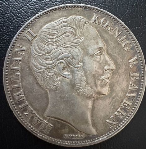 2 גולדן 1850 באיירן unc