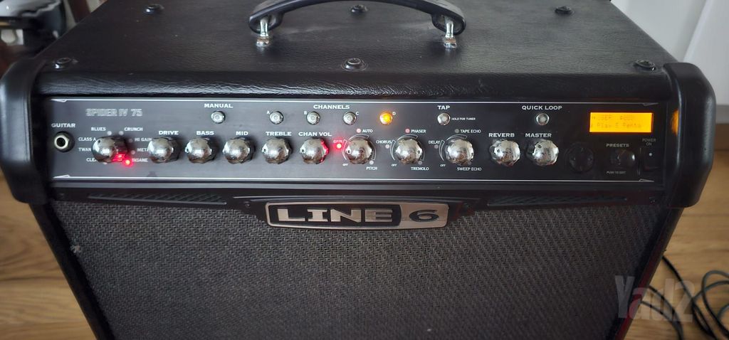 מגבר Line 6 Spider IV 75 + פדל