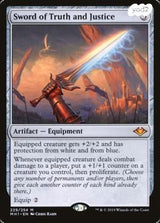 MTG Sword of Truth and Justice