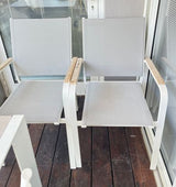 CHAISE TERRASSE  2 כיסאות פטיו