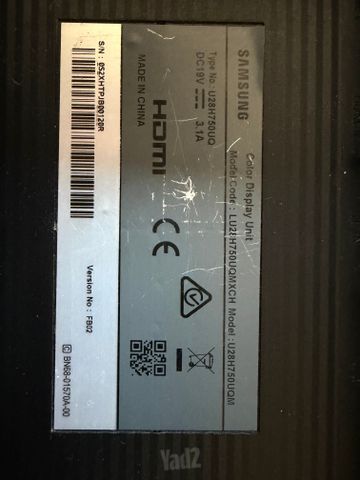 Samsung U28H750 4K