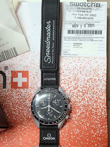 שעון יד  swatch&omega