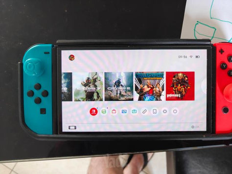 Nintendo switch oled עם משחקים