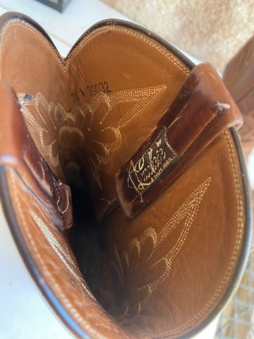 Tony Lama genuine cowboy boots