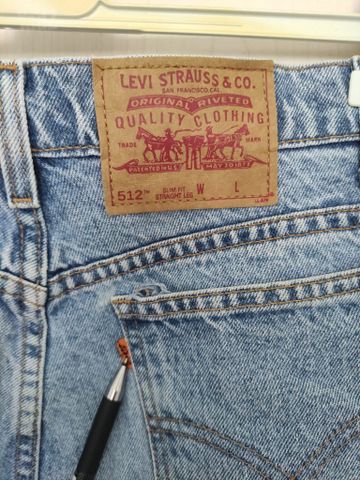 ג'ינס Levi's 512 Orange Tab