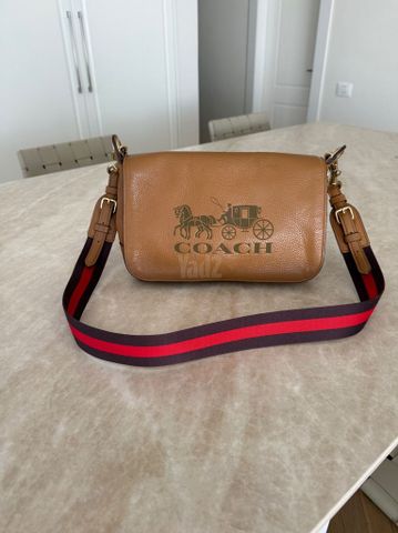 תיק עור coach