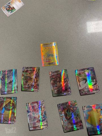 9 קלפי פוקימון