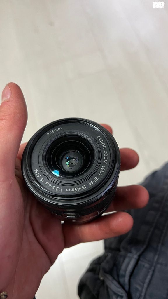 עדשת קנון canon 15-45 ef-m