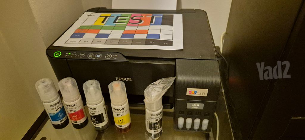 מדפסת Epson EcoTank L3251 WiFi