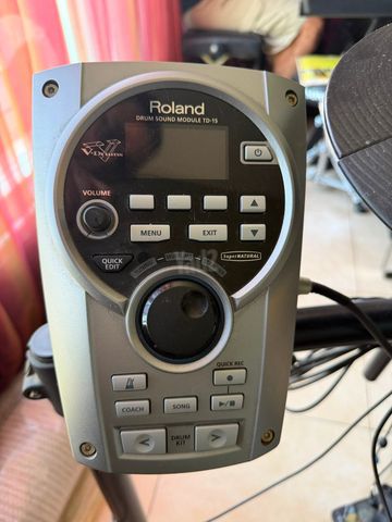 Roland TD-15 + מגבר