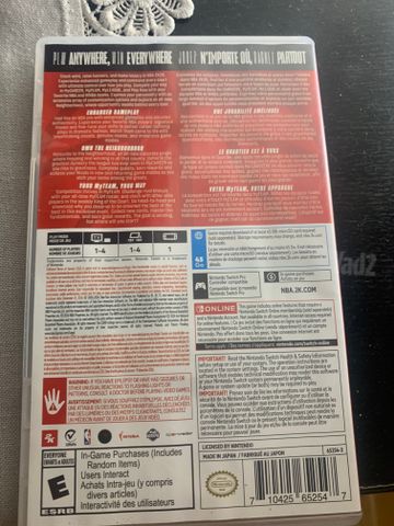 NBA 2K25 Nintendo Switch