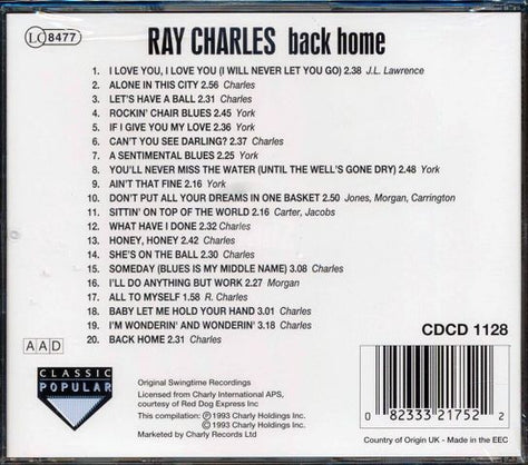 Ray Charles Back Home